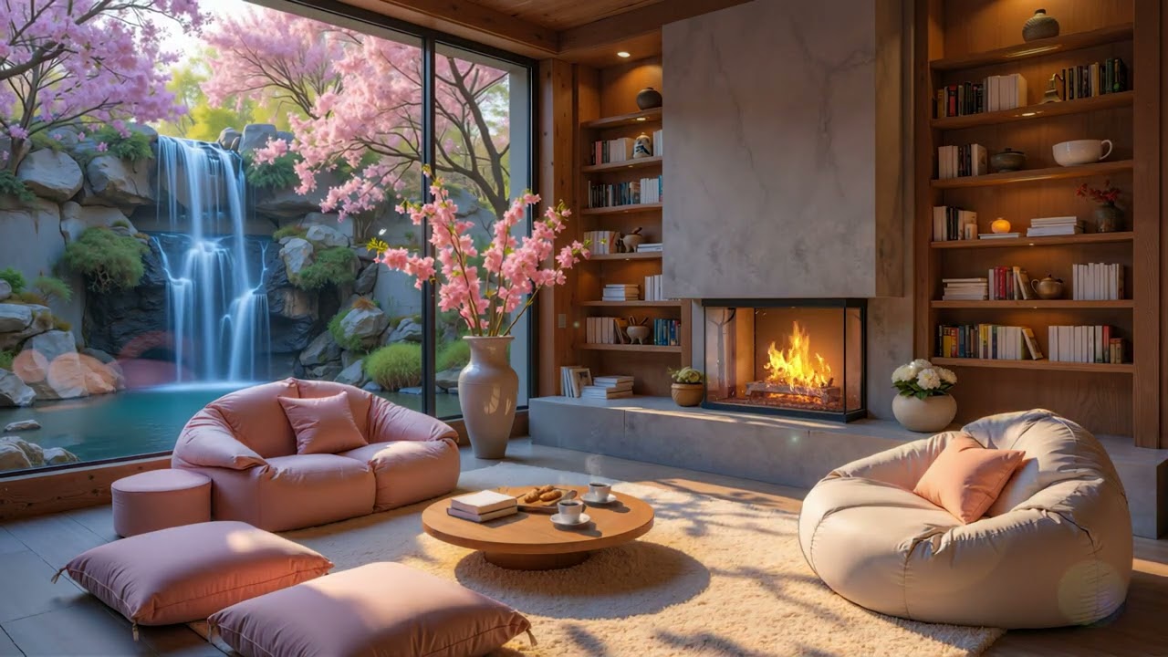 Spring Jazz Music For Deep Relaxation - Calm Day With Soothing Jazz Piano & Nature Therapy