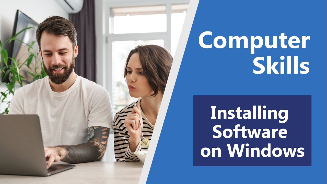 How To Install Software On Windows Youtube