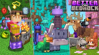 O MELHOR ADDON PARA MINECRAFT 1.20+ Better On Bedrock Addon (Bedrock)