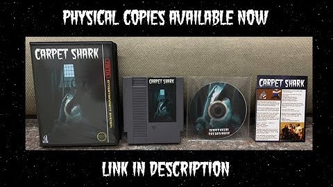 Carpet Shark NES Physical Copies!