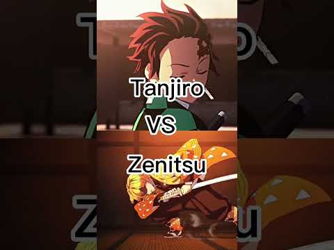 Tanjiro VS Zenitsu (who is strongest) please read description 🙏