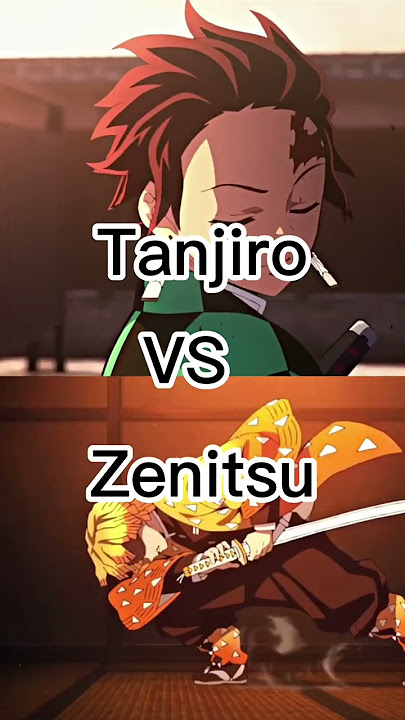 Tanjiro VS Zenitsu (who is strongest) please read description 🙏
