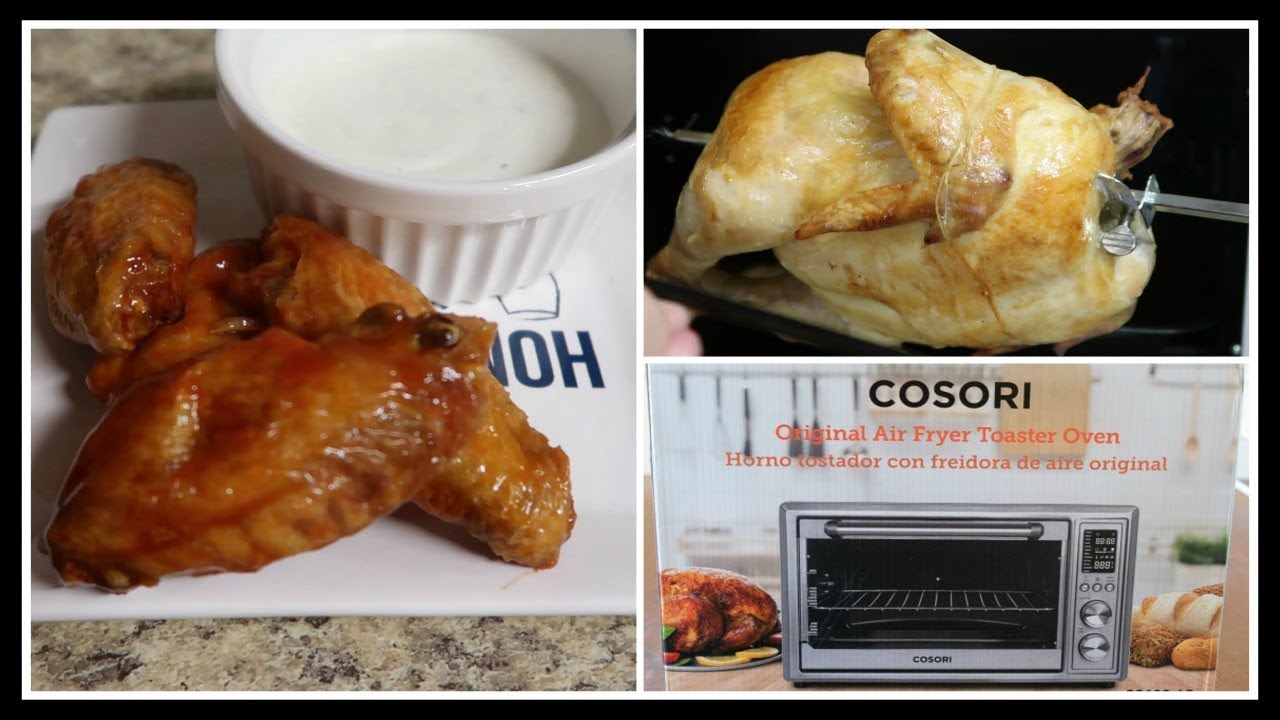 Three new recipes in my COSORI Air Fryer Toaster Oven! - YouTube