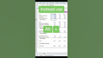 This Shortcut is the reason your Financial Model isn’t Balancing #investmentbanking