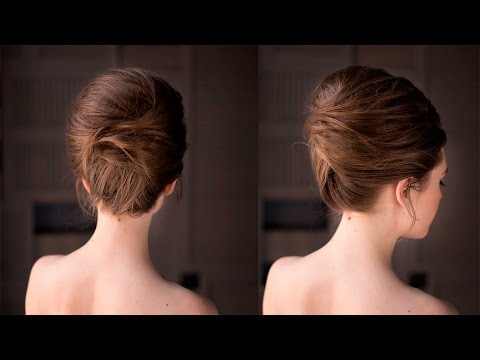 Высокая прическа на основе ракушки в стиле Бриджит Бордо. Brigitte Bardot Hair Tutorial