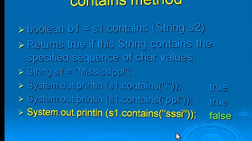 Java Lesson 27 - String Class - Part 04 - Checking String Content