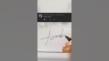 Anmol name signature | short video #viral #signature #viralvideo #youtubeshorts #art @BhaWin5
