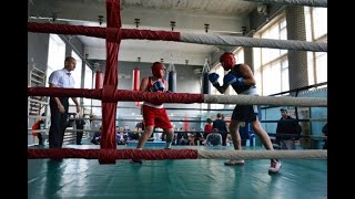boxing ring Jons Tyson AFANASEV