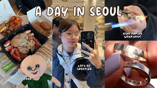 Seoul Chill Vlog | Mangwon Market, Ring Making Workshop, Shopping & More!