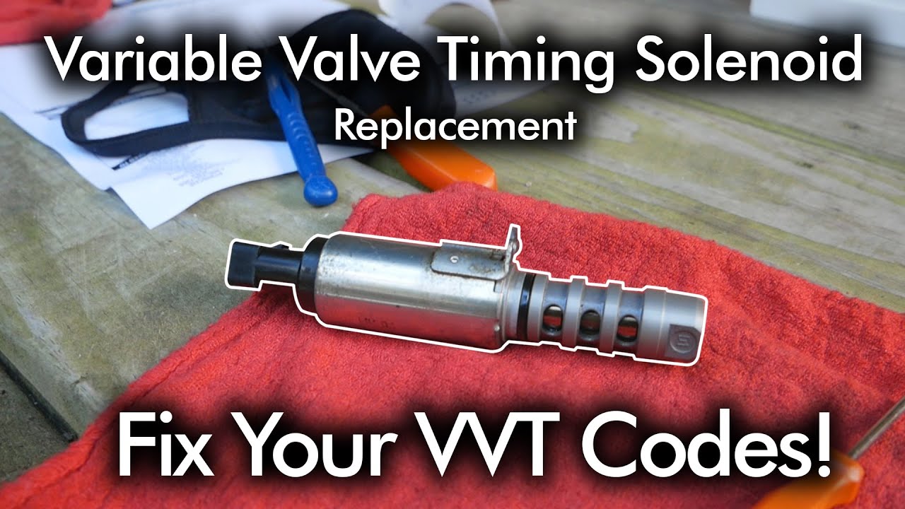 How To Fix VVT Codes (Audi and Volkswagen) | Cam Adjuster Solenoid