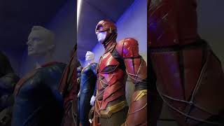 Ezra Miller's Flash Costume from Justice League Hands On