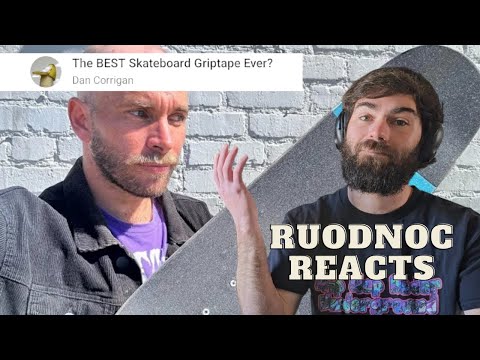 Dan Corrigan - "The BEST Skateboard Griptape Ever?" | RUODNOC REACTS