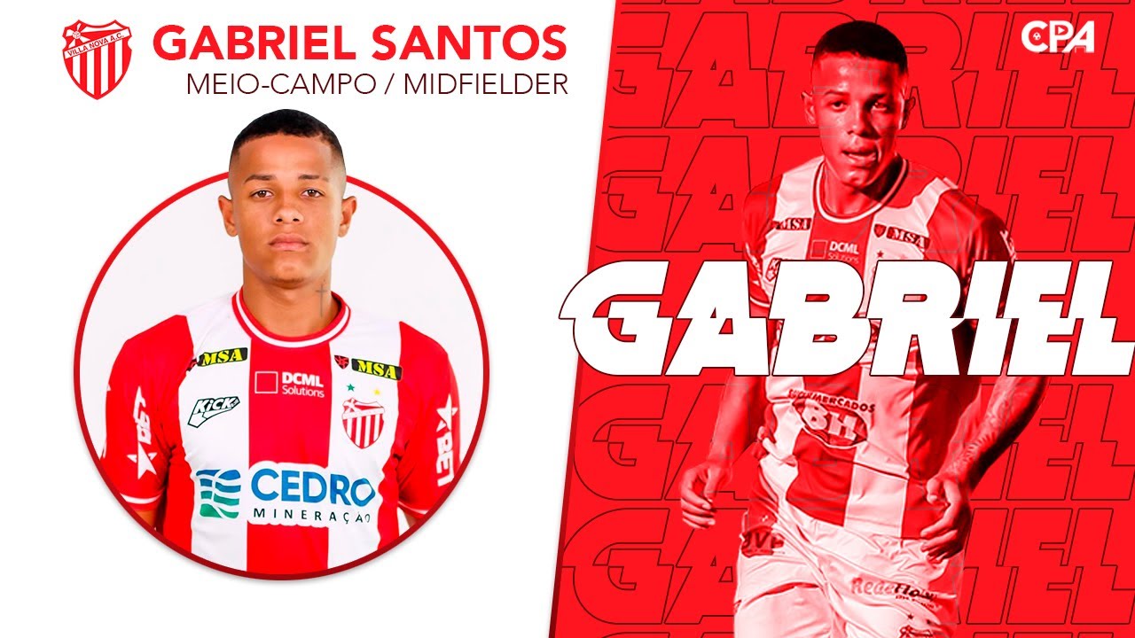 Gabriel Santos chega ao Santos para equipe sub-20 - VAVEL Brasil