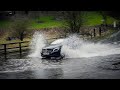 Heavy rain leads to flooding on local roads in UK. Would you risk driving through a flooded road?