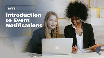 Introduction to Event Notifications