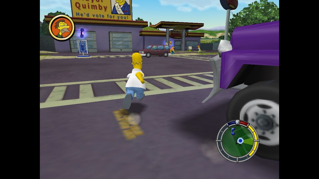 the Simpsons hit and run game play PC part 1 level 1 YouTube the Simpsons hit and run game play PC part 1 level 1 YouTube