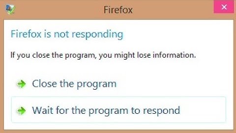 How to Fix Mozilla Firefox not Responding Working & Browser Hangs