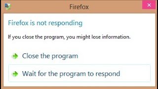 how to fix mozilla firefox not responding working & browser hangs