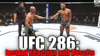 UFC 286 (Leon Edwards vs Kamaru Usman 3): Reaction and Results