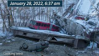 NTSB Animation – Overview of the collapse of the Fern Hollow Bridge by NTSBgov 272,555 views 2 months ago 8 minutes, 12 seconds