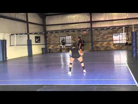 Amanda Karan Volleyball Skills Video (Libero, 2014)