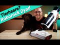 Roborock Dyad - Wie schlägt sich der Wischsauger bei Tierhaaren und Schmutz von Haustieren? 🐶🐱