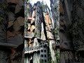 Hillside Collapses Suddenly, Platform Slides Down the Slope