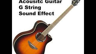 G String Acoustic Guitar Sound FX (Effect)