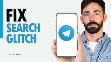 How To Fix Search Glitch On Telegram App 2024