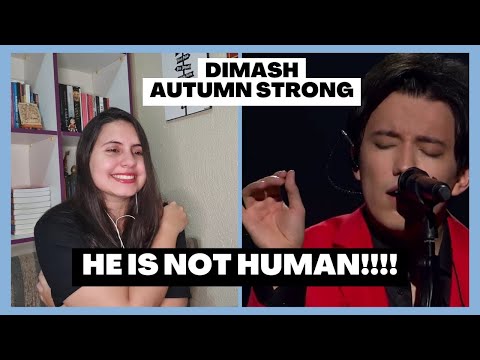 Brazilian girl reacts to Dimash - Autumn strong (ARNAU tour)