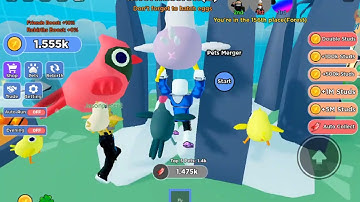 First video. Flappy bird race on Roblox