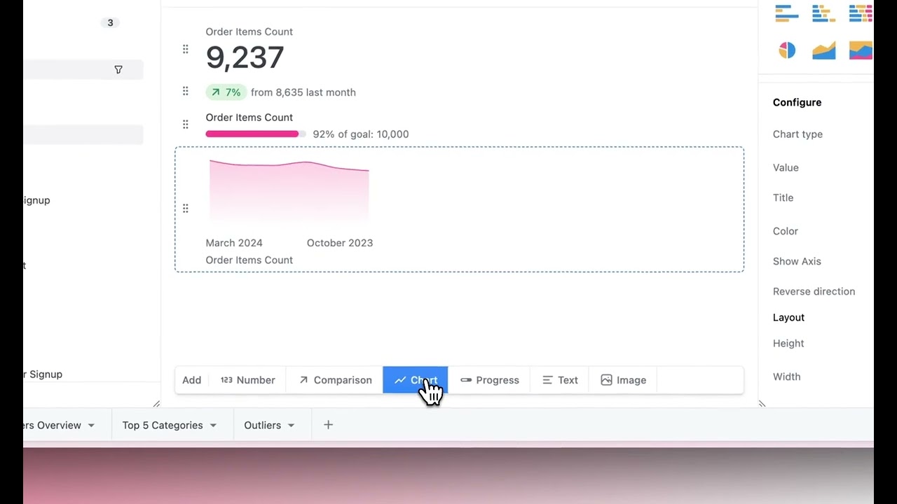 Omni tip 💡 Creating a KPI tile