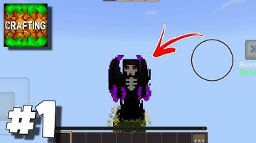 Crafting and Building One Block Gameplay – Episode 1 (No Commentary)