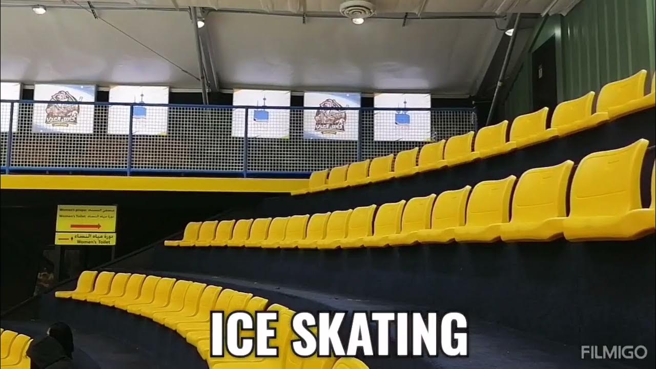 🔴KUWAIT WINTER CLUB, ICE SKATING! PART 1 YouTube