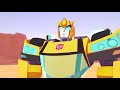 Transformers Cyberverse Full Episodes 1 - 4 | Bumblebee Cyberverse Adventure | Transformers Official