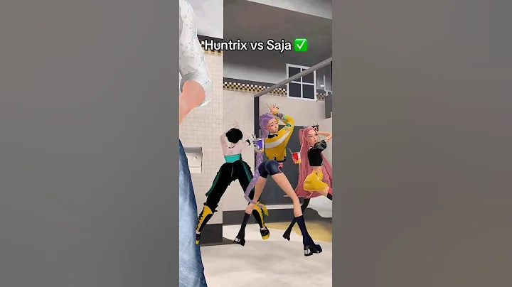 Kpop Demon Hunters: Gnarly (Huntrix Pulls up on Jinu) #rumi #jinu #kpopdemonhunters #vrchat #fyp