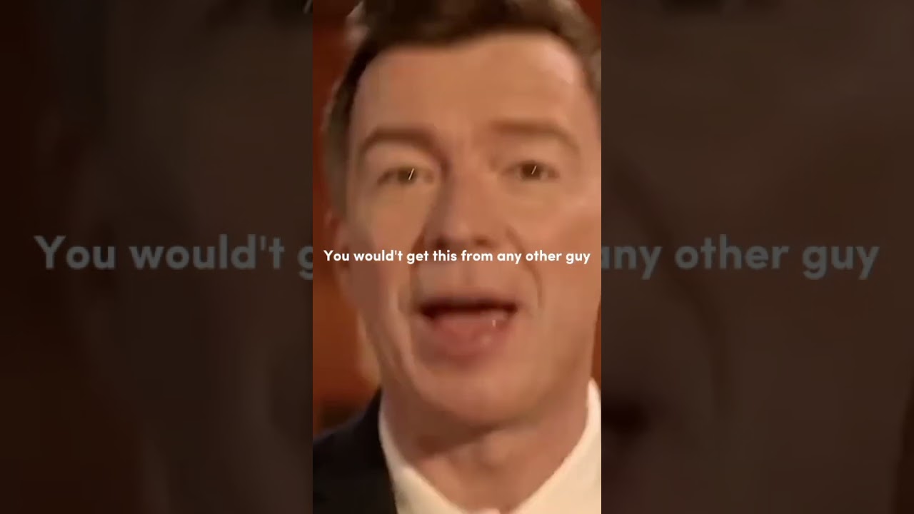 to-ho-ho-hoasty!☃️ on X: guys, rickrolling is now illegal in my country /  X