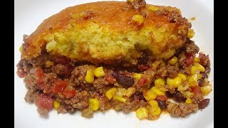 My Recipe for Mexican Cornbread Casserole - One Pot Meal that's Easy to Make
