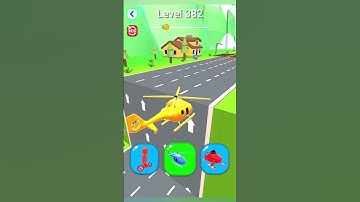 Shape Shifting Gameplay Master Level#382 iOS, Android Games Car Racing #virlashort #shapeshifting