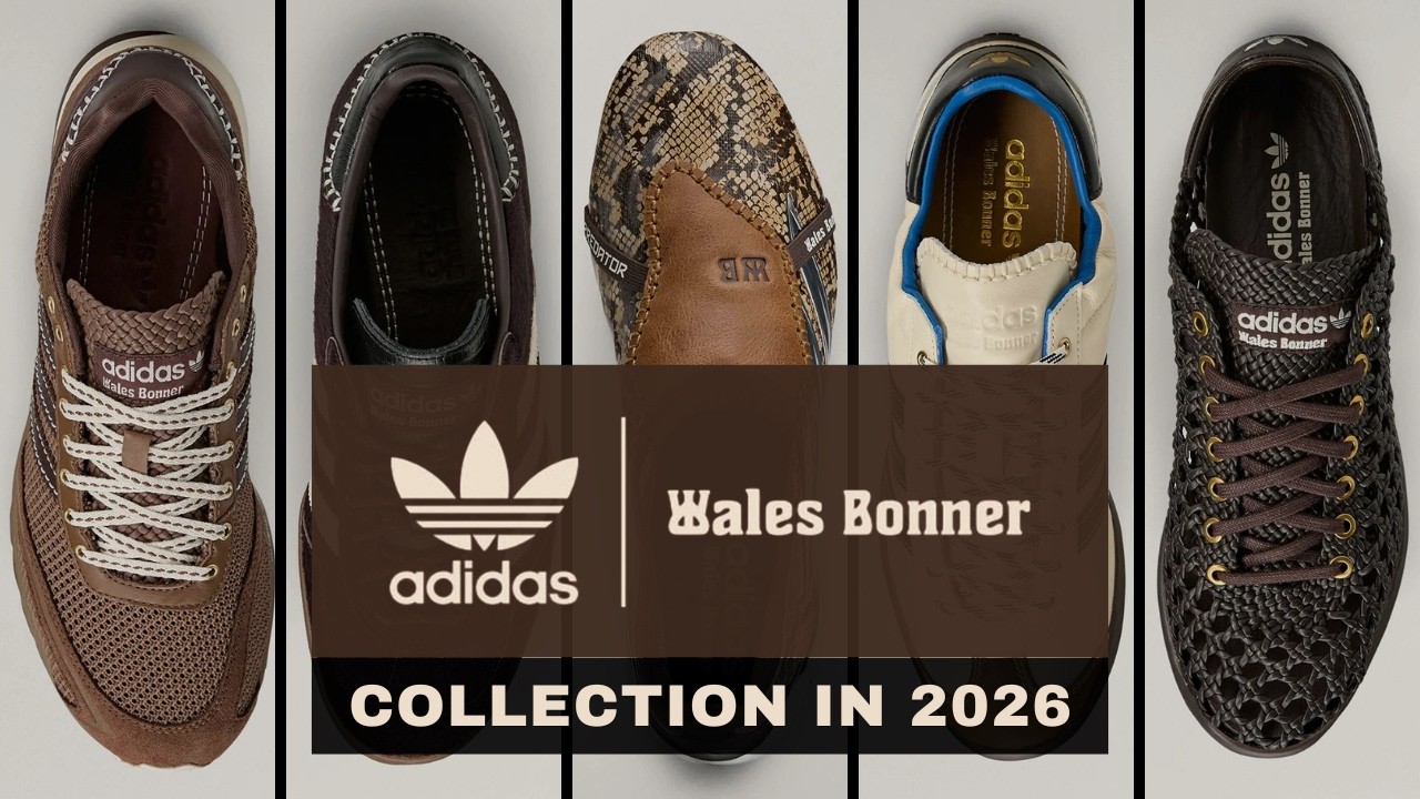 NEW Wales Bonner x adidas Sneakers SS26 Collection - YouTube NEW Wales Bonner x adidas Sneakers SS26 Collection - YouTube