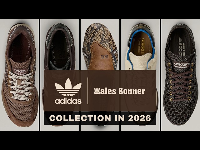 NEW Wales Bonner x adidas Sneakers SS26 Collection - YouTube