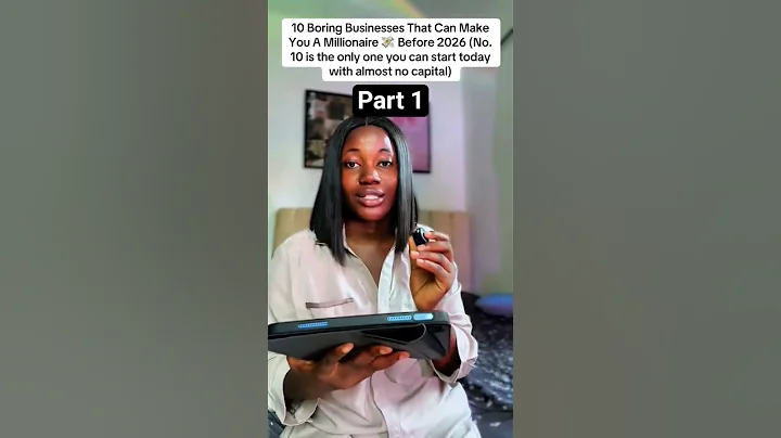 10 boring business that can make you a millionaire 💵 before 2026 (with no capital) part 1:#Business