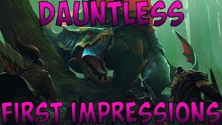 Dauntless Founders Alpha! - First Impressions