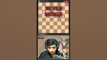 This is Why u Should Never Resign #chess #chessgame #chesstactics #chesscom #shorts