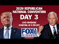 RNC Day 3 | Featuring President Trump, VP Mike Pence, Kayleigh McEnany, others