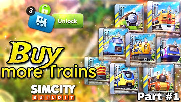 Fastest Strategy to Buy more Trains in Simcity buildit | Simcity buildit new Mass Transit