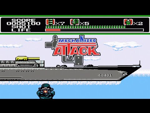 Mechanized Attack NES / Dendy прохождение [170]