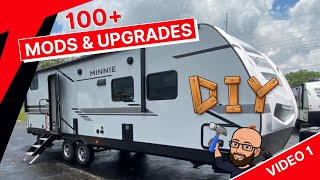 I did it again... 100+ Mods & Upgrades on my BRAND NEW CAMPER starts now! I'm CRAZY Winnebago Minnie by Gas Tachs 3,742 views 1 year ago 13 minutes, 50 seconds