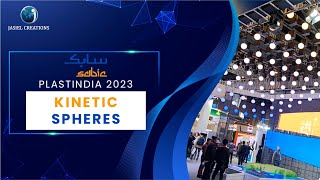 Kinetic Spheres | PlastIndia 2023 | Sabic #kinetic #spheres #VisualWow #KineticBalls #KineticRGB