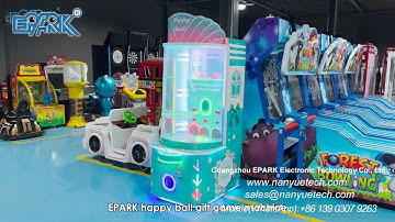 EPARK Happy Ball Coin Pusher Joystick Claw Machine Electronic Vending Arcade Gift Machine